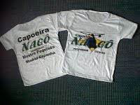 Camiseta Oficial Grupo CAPOEIRA NAGO